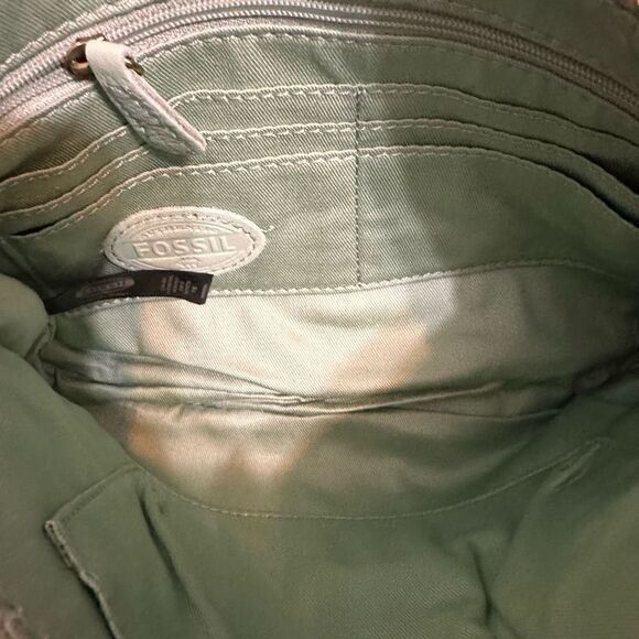 Fossil Erin Mint Green Crossbody - Picture 7 of 7